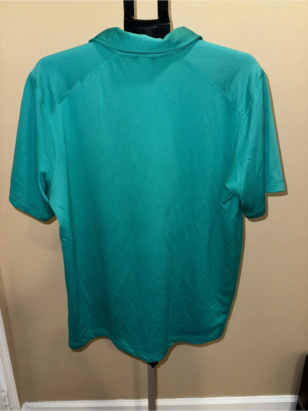 The North Face Men's Flash Dry Teal Polo Shirt